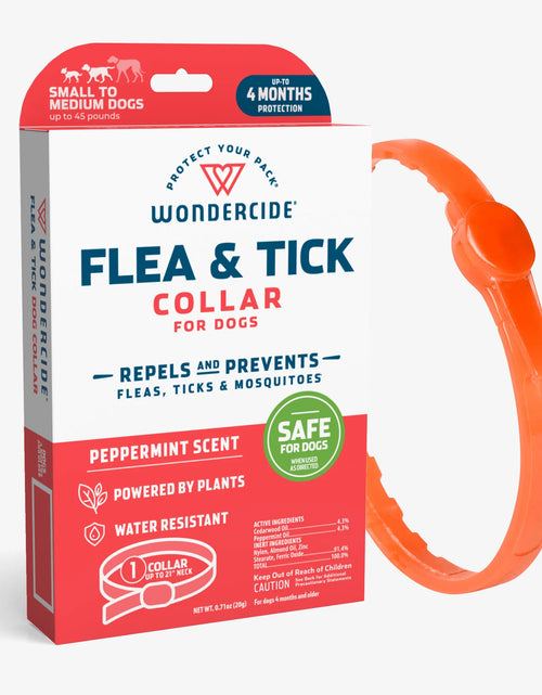 Load image into Gallery viewer, Flea &amp; Tick Collar for Dogs + Cats with Natural Essential Oils
