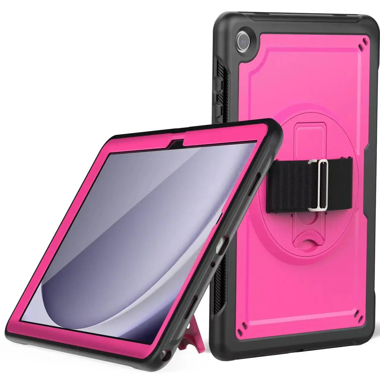 Armor Case for Samsung Galaxy Tab A9 plus 11Inch 2023 Protective Rugged Shockproof Cover 360° Swivel Stand for Tab A9 8.7Inch