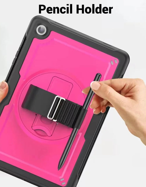 Load image into Gallery viewer, Armor Case for Samsung Galaxy Tab A9 plus 11Inch 2023 Protective Rugged Shockproof Cover 360° Swivel Stand for Tab A9 8.7Inch
